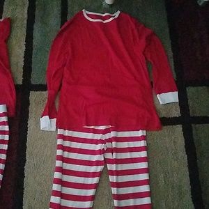 Mens holiday stripe pjs